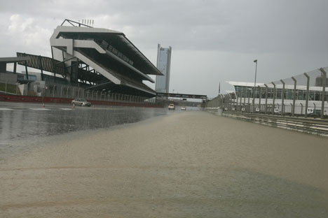 Race aflyst i Dubai.
(Foto: GP2 Series Media)